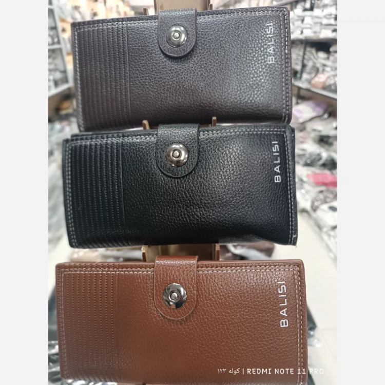 کیف پول چرم دست دوز (پس کرایه)